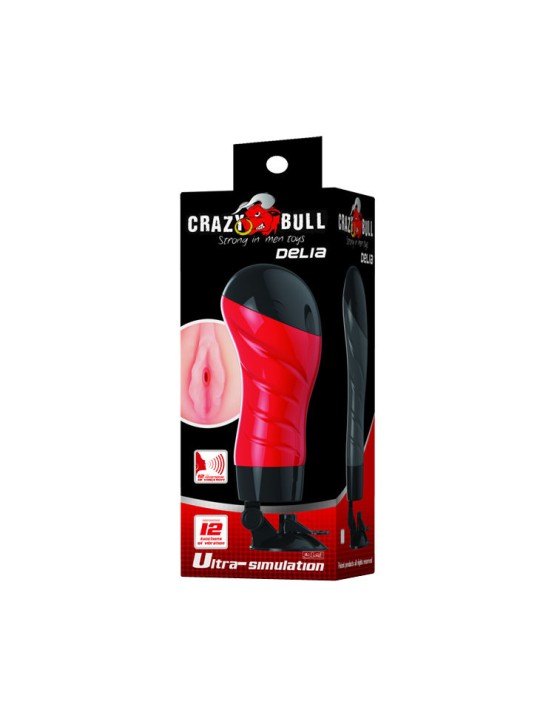 CRAZY BULL VAGINA CON BASE MASTURBADOR VOZ