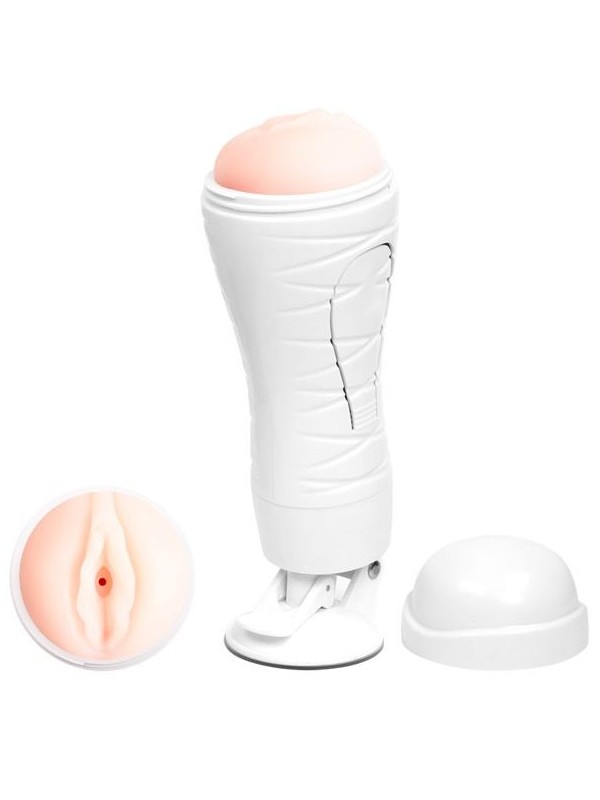 CRAZY BULL FLORA MASTURBADOR VAGINA RECARGABLE