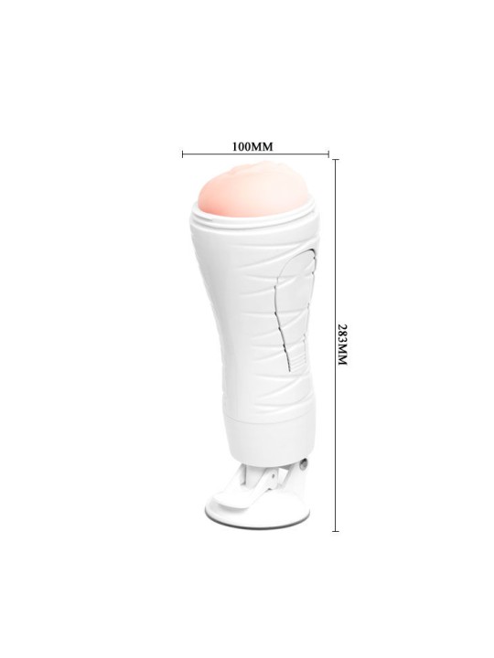 CRAZY BULL FLORA MASTURBADOR VAGINA RECARGABLE