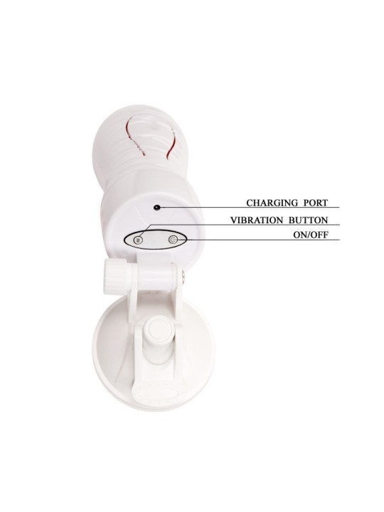 CRAZY BULL FLORA MASTURBADOR VAGINA RECARGABLE