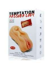 BAILE MINI MASTURBADOR MASCULINO DISENO LABIOS VAGINA