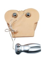 BAILE VAGINA Y ANO REALISTICOS CON MALLA