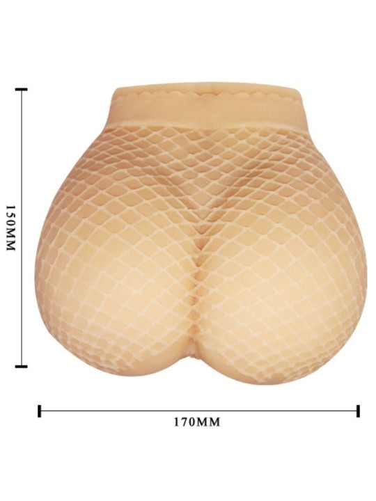 BAILE VAGINA Y ANO REALISTICOS CON MALLA