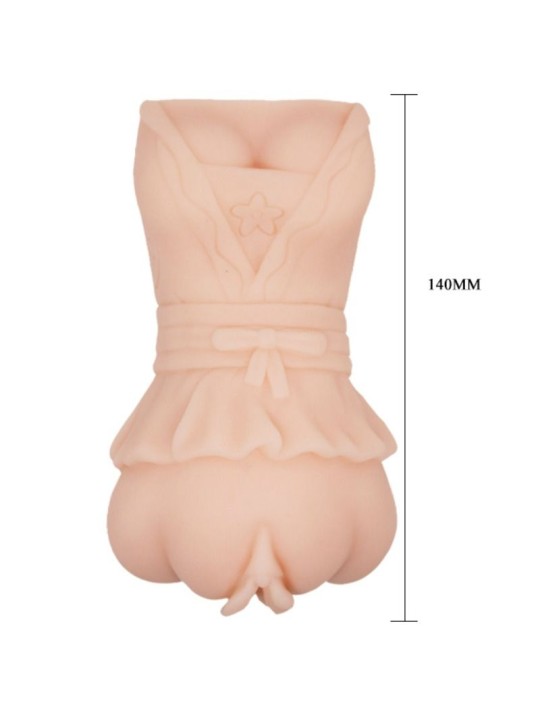 CRAZY BULL MASTURBADOR WATER SKIN VAGINA CON BALAS VIBRADORAS