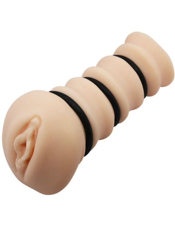 CRAZY BULL MASTURBADOR CON ANILLOS MODELO VAGINA 2