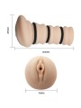 CRAZY BULL MASTURBADOR CON ANILLOS MODELO VAGINA 2