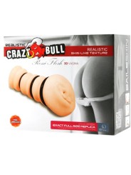 CRAZY BULL MASTURBADOR CON ANILLOS MODELO VAGINA 2
