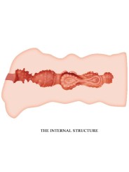 CRAZY BULL LEILA MASTURBADOR VAGINA 135 CM