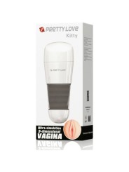 PRETTY LOVE KITTY MASTURBADOR BLANCO VAGINA