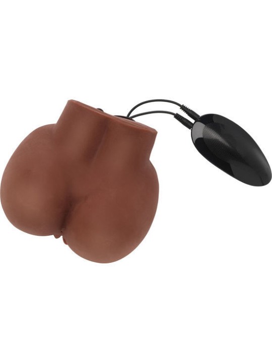 ACT HOT HONEY RIDER MASTURBADOR CON VIBRADOR BROWN