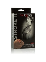 CALEXOTICS STROKE IT MASTURBADOR VAGINA MARRON