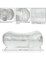 CALEXOTICS STROKE IT MASTURBADOR VAGINA ANO TRASLUCIDO