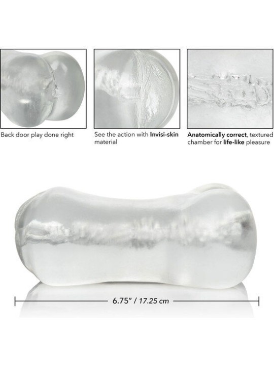 CALEXOTICS STROKE IT MASTURBADOR VAGINA ANO TRASLUCIDO