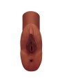 PDX PLUS PERFECT PUSSY DOUBLE STROKER MASTURBADOR VAGINA Y ANO MARRON