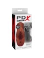 PDX PLUS PERFECT PUSSY DOUBLE STROKER MASTURBADOR VAGINA Y ANO MARRON