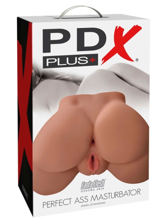 PDX PLUS PERFECT ASS MASTURBADOR DOBLE NATURAL
