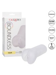 CALEXOTICS BOUNDLESS VULVA MASTURBADOR TRANSPARENTE