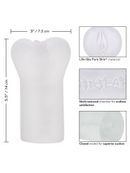 CALEXOTICS BOUNDLESS VULVA MASTURBADOR TRANSPARENTE