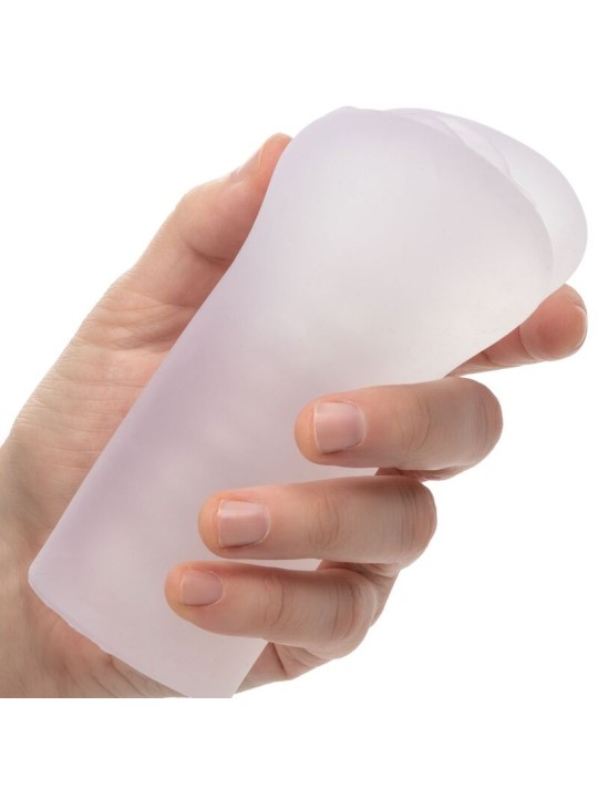 CALEXOTICS BOUNDLESS VULVA MASTURBADOR TRANSPARENTE