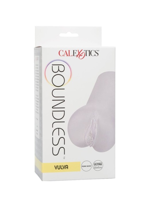 CALEXOTICS BOUNDLESS VULVA MASTURBADOR TRANSPARENTE