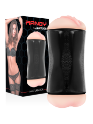 JAMYJOB RANDY MASTURBADOR DOBLE ENTRADA VAGINA Y ANO