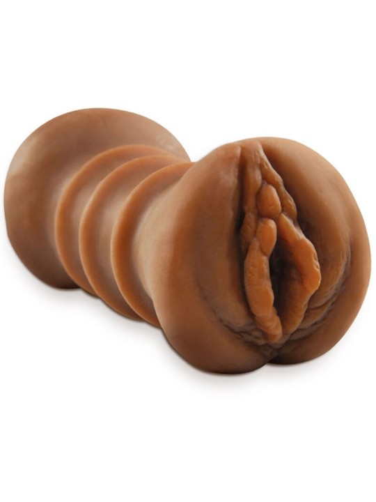 FETISH FANTASY EXTREME MASTURBADOR REALISTICO DOBLE ENTRADA VAGINA ANO MARRON