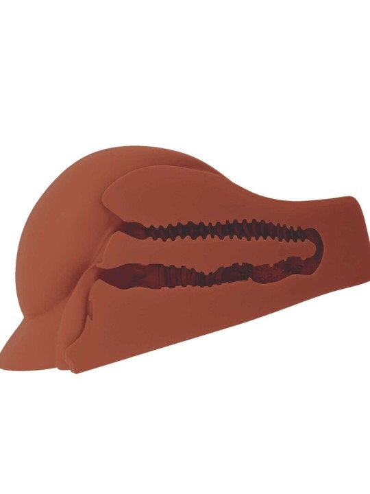 PDX PLUS MASTURBADOR PERFECT ASS XL DOBLE ENTRADA MARRON