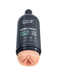 PDX PLUS MASTURBADOR STROKER DISENO DISCRETO DE BOTE CHAMPU MILK ME HONEY