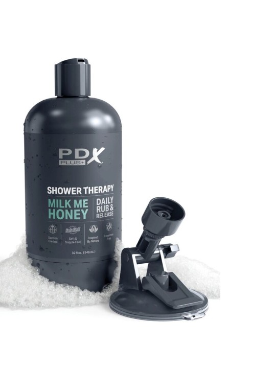 PDX PLUS MASTURBADOR STROKER DISENO DISCRETO DE BOTE CHAMPU MILK ME HONEY