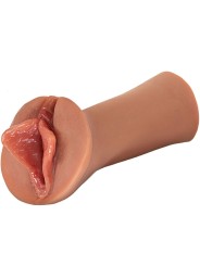 FETISH FANTASY EXTREME MASTURBADOR MASCULINO SILICONA LUSCIOUS LIPS CARAMELO