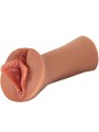 FETISH FANTASY EXTREME MASTURBADOR MASCULINO SILICONA LUSCIOUS LIPS CARAMELO