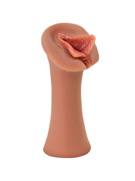FETISH FANTASY EXTREME MASTURBADOR MASCULINO SILICONA LUSCIOUS LIPS CARAMELO