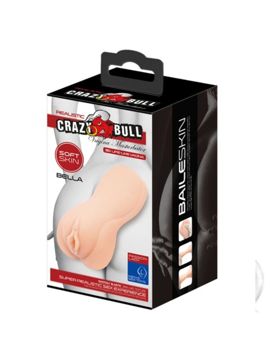 CRAZY BULL BELLA MASTUBADOR EN FORMA DE VAGINA