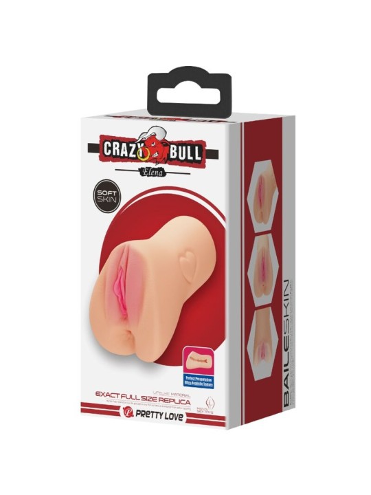 CRAZY BULL ELENA MASTUBADOR EN FORMA DE VAGINA