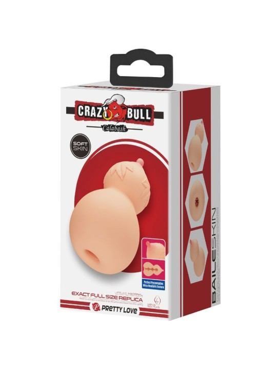 CRAZY BULL CALABASH MASTUBADOR EN FORMA DE PECHO