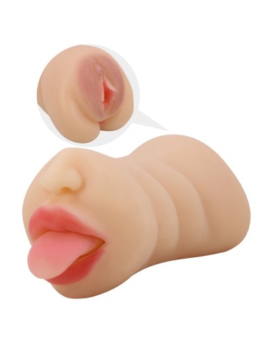 CRAZY BULL SARAH MASTUBADOR EN FORMA DE VAGINA DOBLE ENTRADA