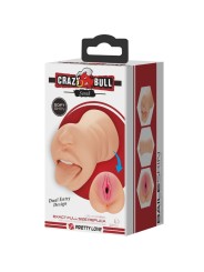 CRAZY BULL SARAH MASTUBADOR EN FORMA DE VAGINA DOBLE ENTRADA