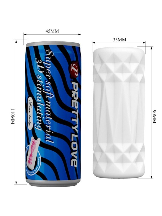 PRETTY LOVE LATA MASTURBADOR MASCULINO 3D MODELO 2