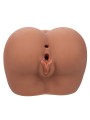 CALEXOTICS THE ROLLER BABE DOBLE MASTURBADOR REALISTICO NATURAL