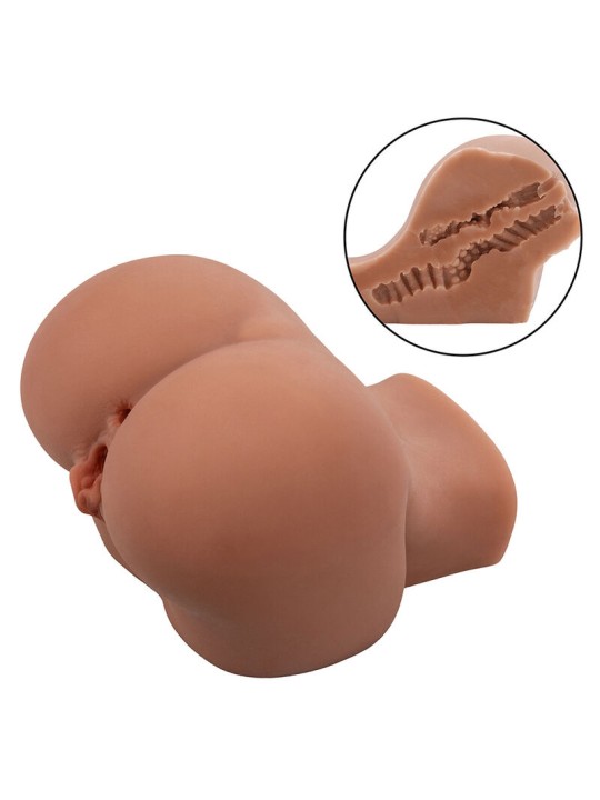 CALEXOTICS THE ROLLER BABE DOBLE MASTURBADOR REALISTICO NATURAL