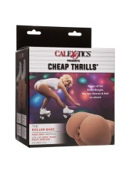 CALEXOTICS THE ROLLER BABE DOBLE MASTURBADOR REALISTICO NATURAL
