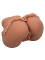 CALEXOTICS THE HOMECOMING QUEEN DOBLE MASTURBADOR REALISTICO CARAMELO