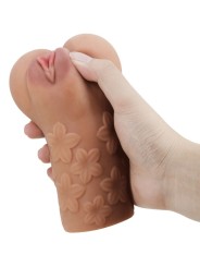 CRAZY BULL SCARLET VAGINA Y ANO DISENO CON FLORES NATURAL