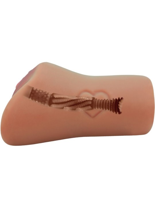 CRAZY BULL SCARLET VAGINA Y ANO DISENO CON UN CORAZON NATURAL