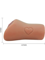 CRAZY BULL SCARLET VAGINA Y ANO DISENO CON UN CORAZON NATURAL