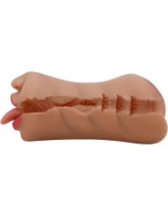 CRAZY BULL SARAH MASTURBADOR DOBLE BOCA VAGINA NATURAL