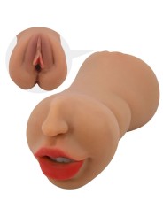 CRAZY BULL ZOEY MASTURBADOR DOBLE BOCA VAGINA NATURAL