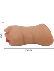 CRAZY BULL ZOEY MASTURBADOR DOBLE BOCA VAGINA NATURAL