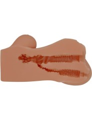 CRAZY BULL HANNAH MASTURBADOR DOBLE VAGINA ANO REALISTICO MULATO