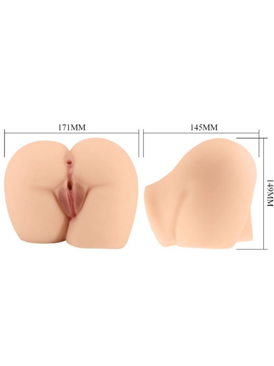 CRAZY BULL ROLONDA TRASERO CON VAGINA Y ANO REALISTICO NATURAL